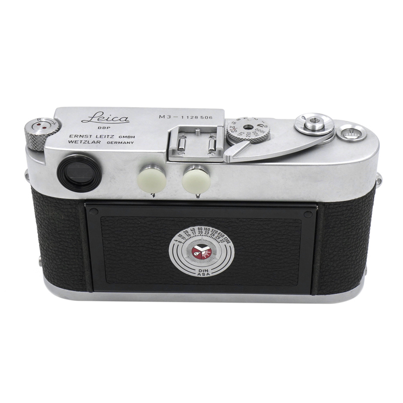 Leica M3 Body with Elmar 50mm f/2.8 Kit Chrome - Pre-Owned  