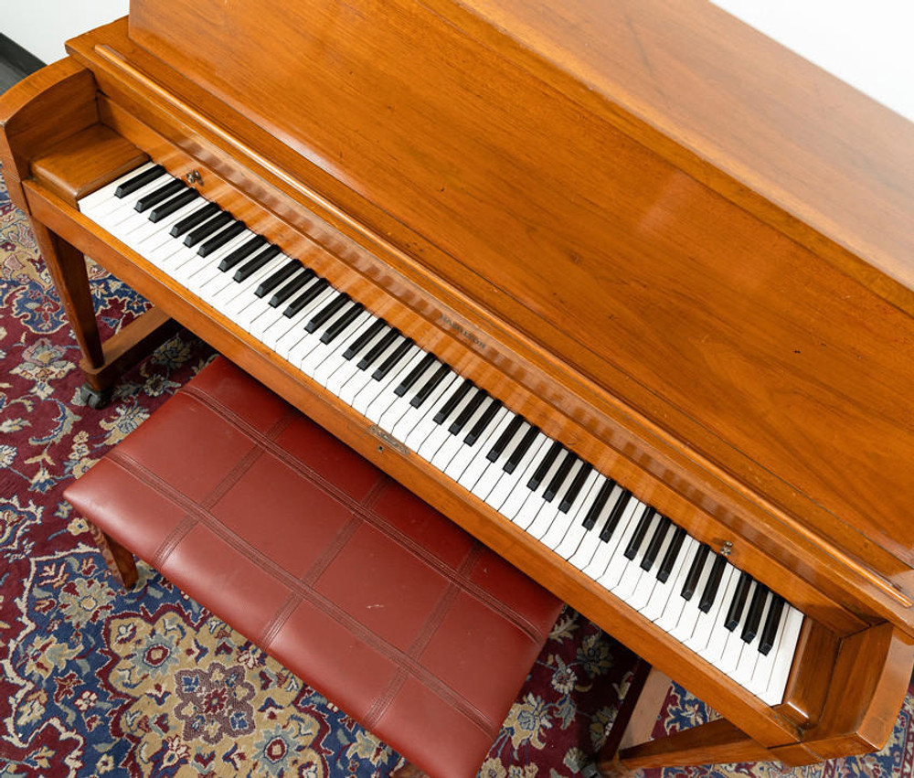 Baldwin Acrosonic Upright Piano Satin Walnut SN: 213858