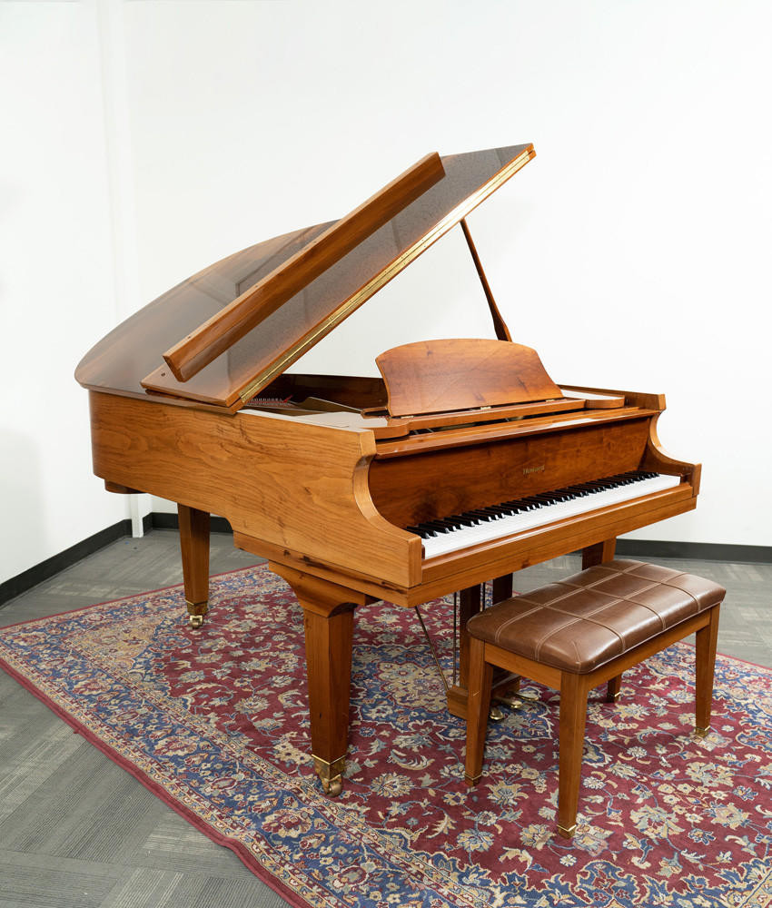 Baldwin 5 10?? Howard Grand Piano Polished Oak SN: 45905