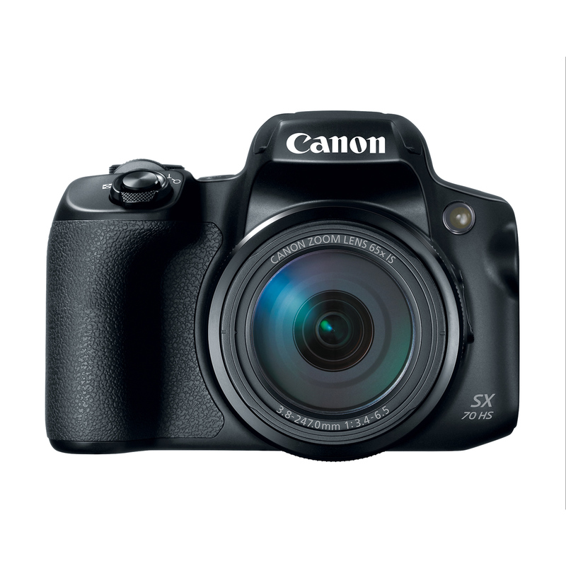 Canon PowerShot SX70 HS Digital Camera (Black)  