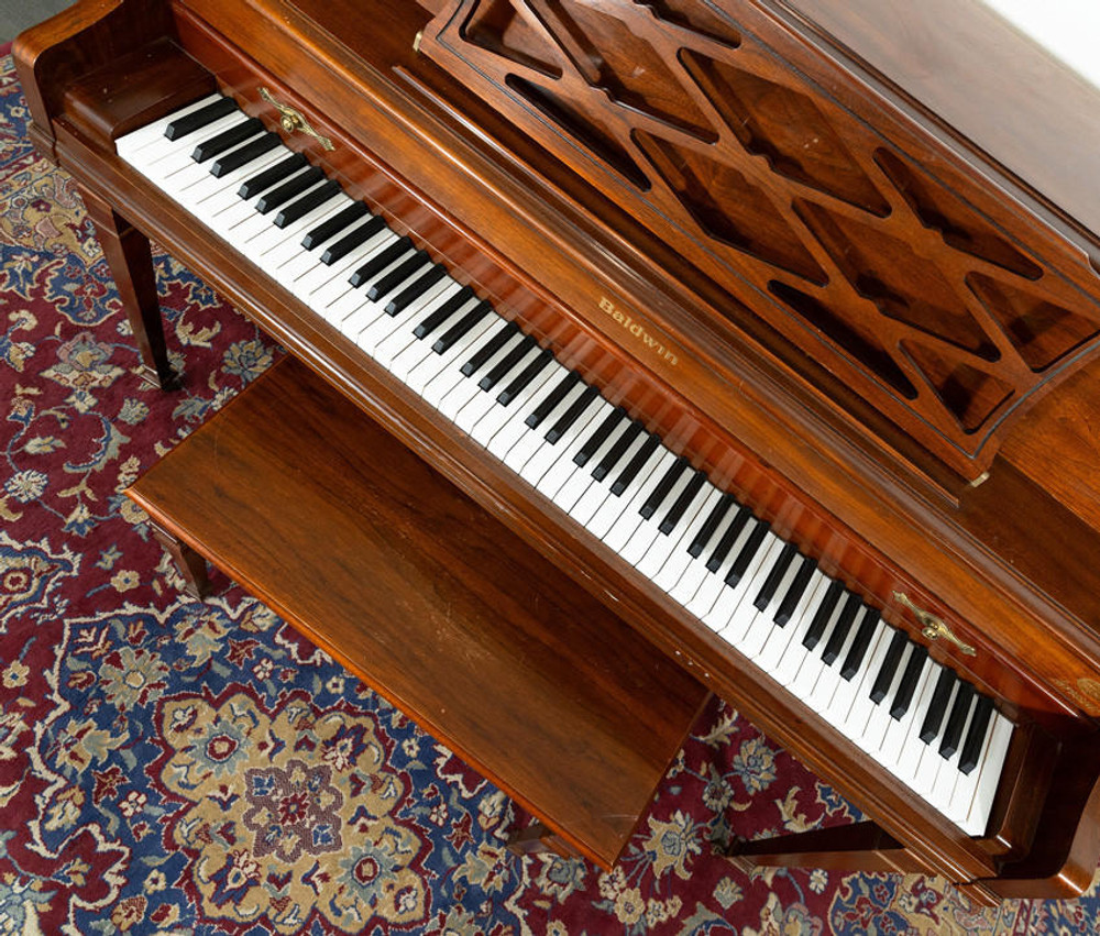 Baldwin 2071 Upright Piano Satin Mahogany SN: 1508009