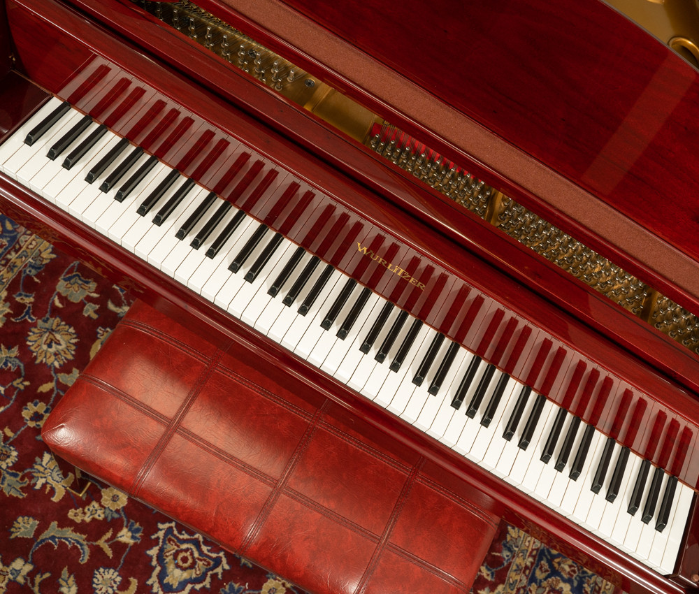 Wurlitzer 5 3 C153 Grand Piano| Polished Cherry SN : 0060576